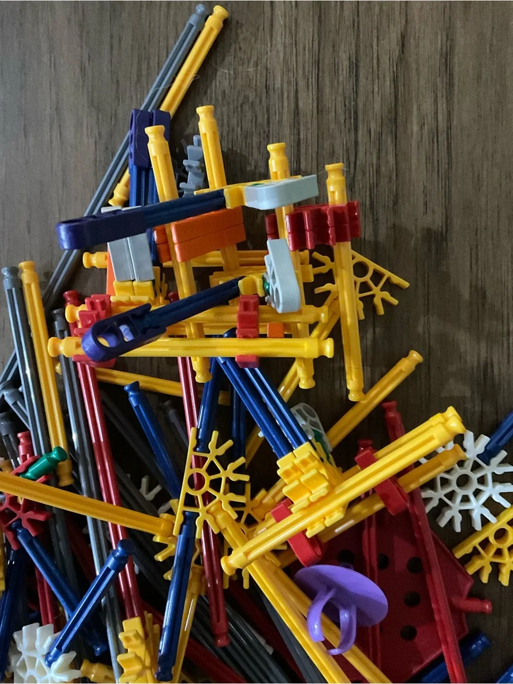3 lots K'NEX Building Set Bulk Lot Assorted Parts Pieces No. Box
